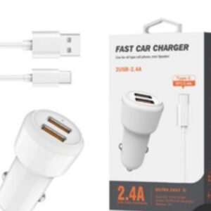 FAST CAR CHARGER WHT