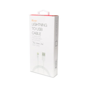REIKO IPHONE 6FT LIGHTING CERTIFIED USB DATA CABLE IN WHITE