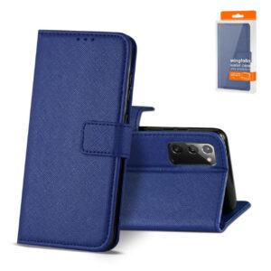 Slim Stand Case with Card Holder Slots SAMSUNG GALAXY NOTE 20 In Blue