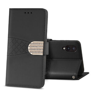 Reiko Samsung Galaxy A02  3-In-1 Wallet Case In Black