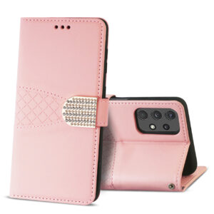 Reiko Samsung Galaxy A32 5G  3-In-1 Wallet Case In Pink