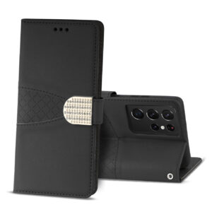 Reiko Samsung Galaxy S21 Ultra 3-In-1 Wallet Case In Black