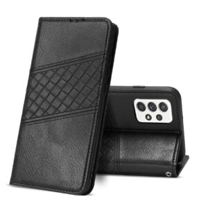 Reiko Samsung Galaxy A52/5G 3-In-1 Wallet Case In Black