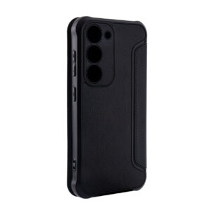 Magnetic wallet Leather phone case For Samsung Galaxy S23 Ultra In Black (FC36-SAMS23UBK)