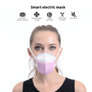 Smart Electric Mask with 4-Layer efficient filtration