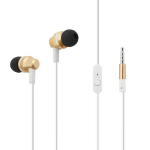 Intelligent Control Surround Sound Heavy Bass Headphones In Gold-HSM1600GD