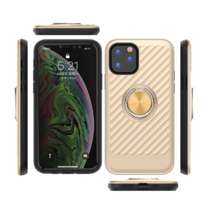 APPLE IPHONE 11 PRO Case with Ring Holder In Gold