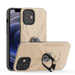 APPLE IPHONE 12 MINI Case with Ring Holder In Gold