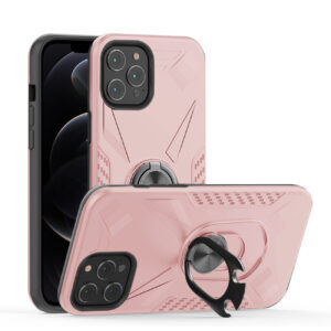 APPLE IPHONE 12 /IPHONE 12 PRO Case with Ring Holder In Rose Gold