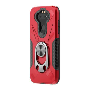 Phone Case with Ring Holder LG ARISTO 5 In Red