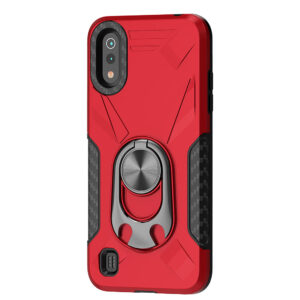Phone Case with Ring Holder SAMSUNG GALAXY A01 In Red