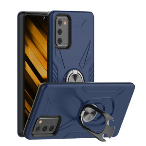 Phone Case with Ring Holder SAMSUNG GALAXY NOTE 20 In Blue