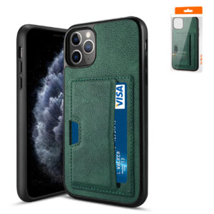 Reiko APPLE IPHONE 11 PRO Card Pocket Case In Green