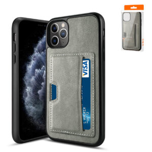 Reiko APPLE IPHONE 11 PRO Card Pocket Case In Gray