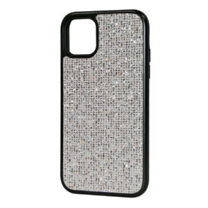 Reiko DIAMOND RHINESTONE Case For APPLE IPHONE 11 PRO MAX In Silver
