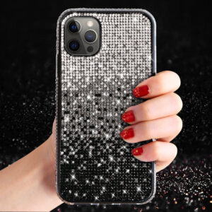 Reiko Design Diamond Case For APPLE IPHONE 12 PRO MAX In Black