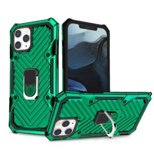 IPHONE 12/ IPHONE 12 PRO Kickstand Anti-Shock And Anti Falling Case In Green