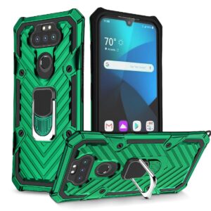 Reiko Kickstand Anti-Shock And Anti Falling Case for LG ARISTO 5 In Green