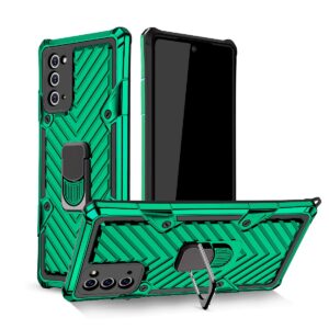 Reiko Kickstand Anti-Shock And Anti Falling Case for SAMSUNG GALAXY NOTE 20 In Green