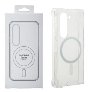 Magnetic Wireless Charging TPU Bumper Case For Z FOLD 6 In Clear