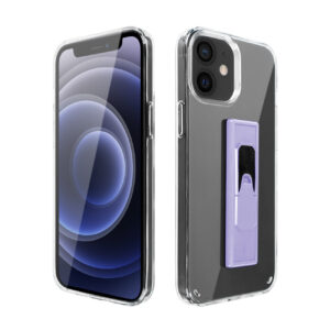 TPU Bumper Shockproof Case With Embedded Coil APPLE IPHONE 12 MINI In Purple