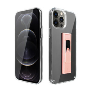 TPU Bumper Shockproof Case With Embedded Coil APPLE IPHONE 12 PRO MAX In Pink