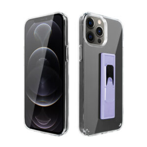 TPU Bumper Shockproof Case With Embedded Coil APPLE IPHONE 12/IPHONE 12 PRO In Purple
