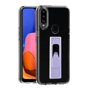 TPU Bumper Shockproof Case With Embedded Coil SAMSUNG GALAXY A20S In Purple