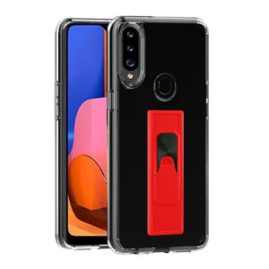 TPU Bumper Shockproof Case With Embedded Coil SAMSUNG GALAXY A20S In Red