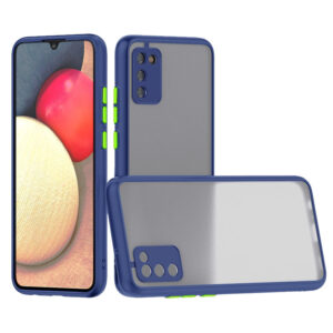Camera Protection Translucent Case For Samsung Galaxy A20S /M02S In Navy