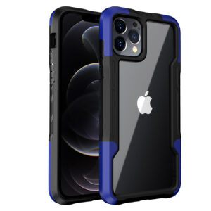 Shockproof Excellent Grip with Silky Feeling for Apple iPhone 12/Iphone 12 Pro In Blue