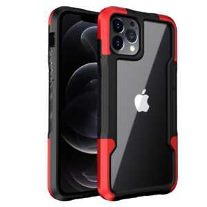Shockproof Excellent Grip with Silky Feeling for Apple iPhone 12 Pro Max In Red