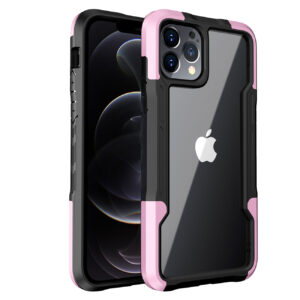 Shockproof Excellent Grip with Silky Feeling for Apple iPhone 12/Iphone 12 Pro In Pink