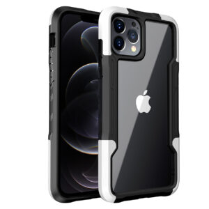 Shockproof Excellent Grip with Silky Feeling for Apple iPhone 12/Iphone 12 Pro In White