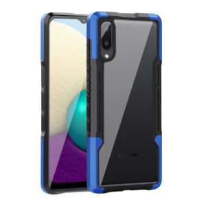 Shockproof Excellent Grip with Silky Feeling for Samsung Galaxy A20 /M02 In Blue