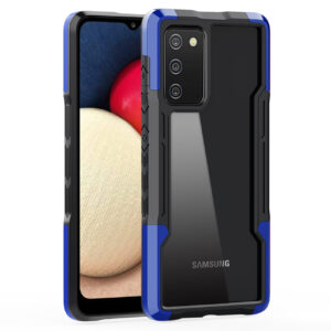 Shockproof Excellent Grip with Silky Feeling for Samsung Galaxy A02S In Blue