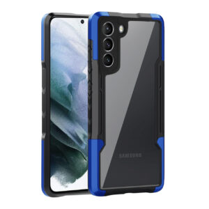 Shockproof Excellent Grip with Silky Feeling for Samsung Galaxy S21/S30 In Blue