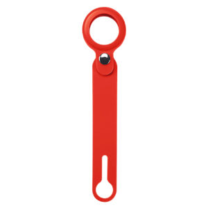 Reiko Silicone Case for Apple AirTag In Red