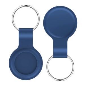 Reiko Silicone Protective Case for Apple AirTag In Navy