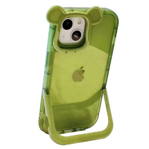 Fashion Design Fully Cover Frame Lens Protector Bracket Shockproof Phone Case For iPhone 14 Plus