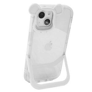 Fashion Design Fully Cover Frame Lens Protector Bracket Shockproof Phone Case For iPhone 14 Plus