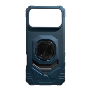 Kickstand Ring Holder TPU Shockproof Case for IPHONE 17 PRO in Blue  , SKU: PC65-IPH17PROBL