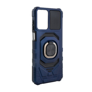 Kickstand Ring Holder TPU Shockproof Case for Motorola Moto G 5G (2024) in BLUE , SKU: PC65-MOTG-5G2024BL