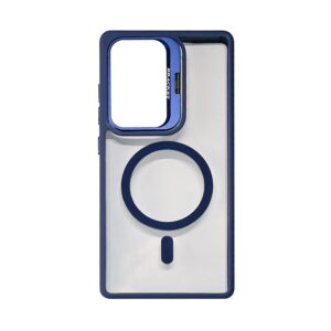 Magnetic Phone Case with Built-in Invisible Kickstand Compatible with Samsung Galaxy S25 ULTRA (PC70-SAMS25UBL)