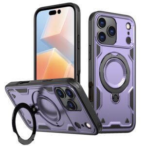 Reiko 360-degree Rotating Magnetic Versatile Stand Purple Compatible with iPhone 17 PRO MAX   , SKU: PC73-IPH17MAXPP