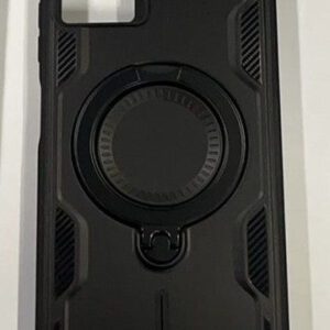 Reiko 360 Degree Rotating Magnetic Versatile Stand Black Compatible with Samsung Galaxy A06