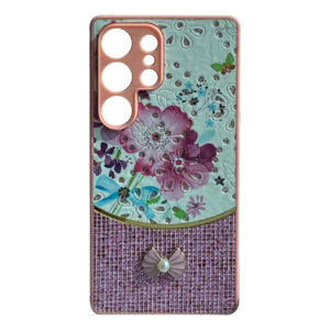 Sparkle Glitter Bling  Phone Case in Pink With Colorful Cover For Galaxy S25 Ultra