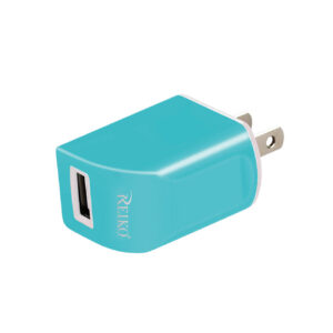 Reiko 1 AMP Dual Color Portable Travel USB Adapter Charger InÃ¥ÃŠBlue